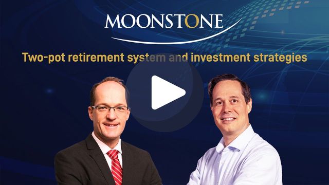 Two-pot retirement system and investment strategies